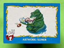 1989 Topps Ghostbusters II #85 Artwork: Slimer
