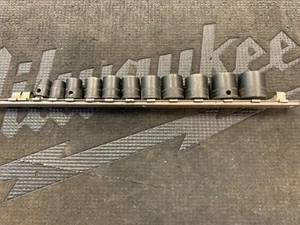 Snap-on 311IMYA 11-Piece 3/8" Shallow 8-9-12-13-14-15-16-17-18-19-21 Sockets - Bild 1 von 2