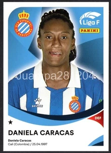 DANIELA CARACAS #146 RCD ESPANYOL CROMO LIGA F 2024-25 FEMENINA PANINI 24/25 - Picture 1 of 2