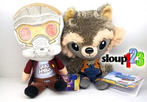 *FUNKO - GUARDIAN OF THE GALAXY - STAR LORD & ROCKET RACCOON - HERO PLUSHIES* - Picture 1 of 2