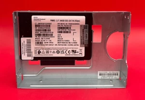 HP 240GB Read Intensive SATA3 SSD Drive P47809-B21 SATA Converter Kit 870213-B21 - Picture 1 of 5