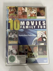 10 Movies Family Fun: Snow White, Alice Wonderland, Sleeping Beauty (DVD,4-Disc) - Picture 1 of 2