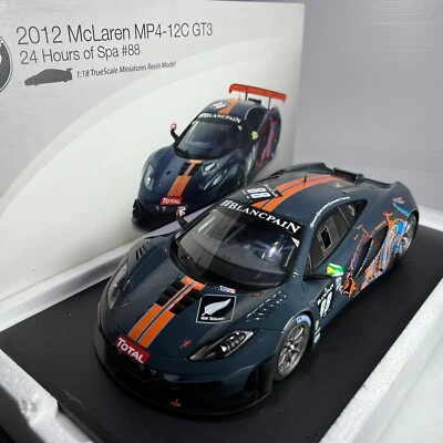 1/18 TSM McLaren MP4-12C GT3 2012 24 Hours of Spa #88 TSM131815R - Image 1 of 2