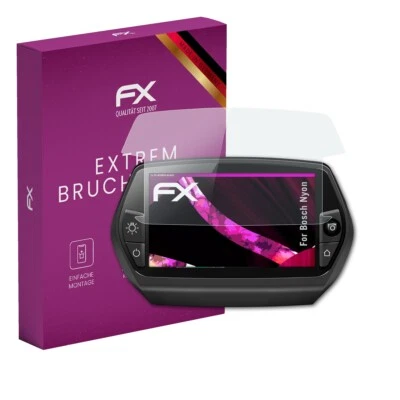 atFoliX Glasfolie für Bosch Nyon Displayfolie 9H Schutzpanzer Displayschutzfolie - Bild 1 von 4