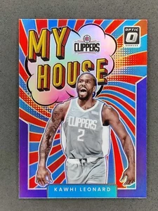2021-22 Donruss Optic KAWHI LEONARD My House Purple Prizm #7 LA Clippers  - Picture 1 of 2