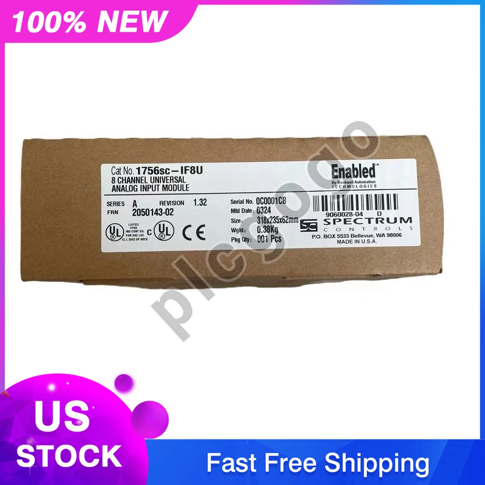 Spectrum 1756sc-IF8U 8 Channel Universal Analogy Input Module - Image 1 of 4