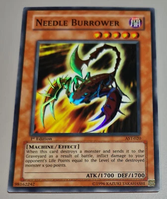 Needle Burrower # AST-020 Super Rare Ancient Sanctuary EN N.Mint to Mint Vintage - Bild 1 von 3