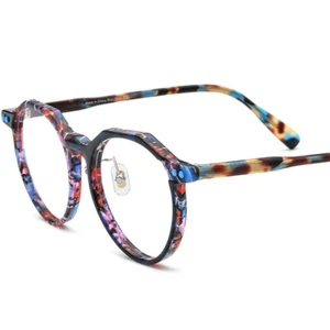 Monturas de gafas de acetato vintage para hombre mujer retro RX 52-19-145 - Imagen 1 de 15