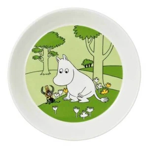 Moomin Plate 15cm Moomintroll green Arabia *NEW - Picture 1 of 1