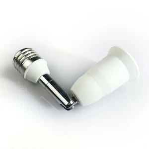 Flexible Position Holder Extender E27 Socket Base Screw Bulb Extension Adap T AT - Picture 1 of 7