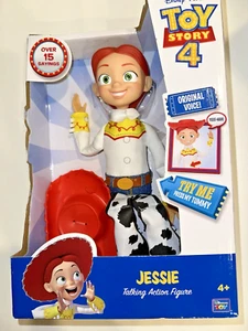 Disney Pixar Toy Story 4 Jessie Talking Action Figure Ragdoll Body Thinkway Toys - Picture 1 of 2