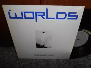 WORLDS Space Age Hero US Nova 1988 Prog Indie ROCK LP - Bild 1 von 3