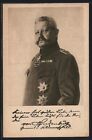 Paul von Hindenburg, Porträt in Uniform, Ansichtskarte 