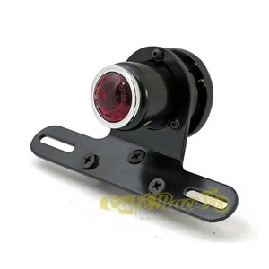 Faro posteriore OLD SCHOOL nero cafe racer moto custom a LED omologato - Foto 1 di 1