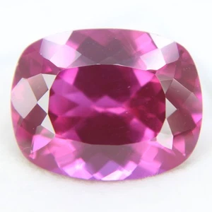12.80 Ct Mozambique Natural Garnet Purple Loose Gemstone Cushion Gift Ring Stone - Picture 1 of 4