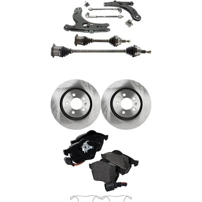 Kit de brazo de control para Volkswagen Jetta 2002-05 1,8 L delantero derecho inferior transmisión automática Foto 1 de 4