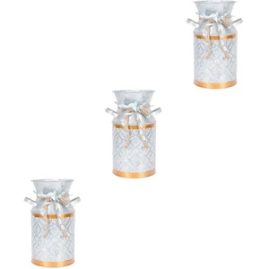  Set of 3 Blumenstütze Metall Blumenständer Blumenanzeigevase Eisenblumenhalter - Bild 1 von 12