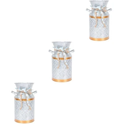  Set of 3 Blumenstütze Metall Blumenständer Blumenanzeigevase Eisenblumenhalter - Bild 1 von 4