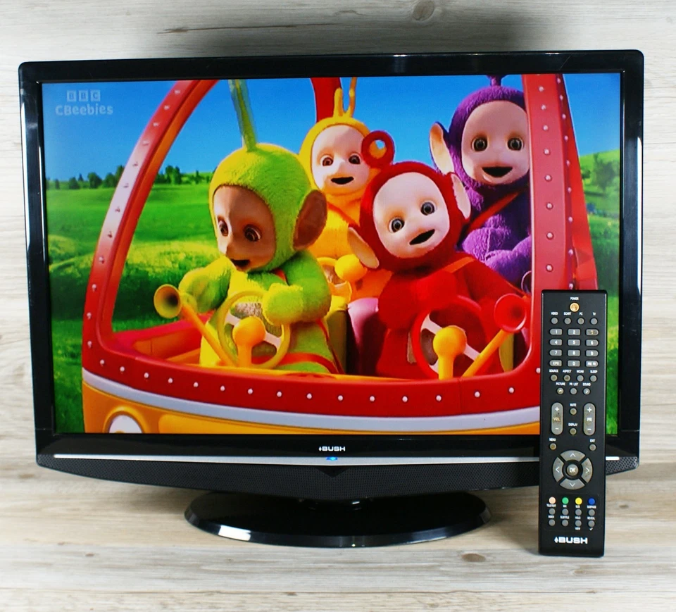 Bush LT22M1CWA 22 Inch TV LCD HD Ready Television Freeview Gaming Bedroom CCTV - Image 1 of 4