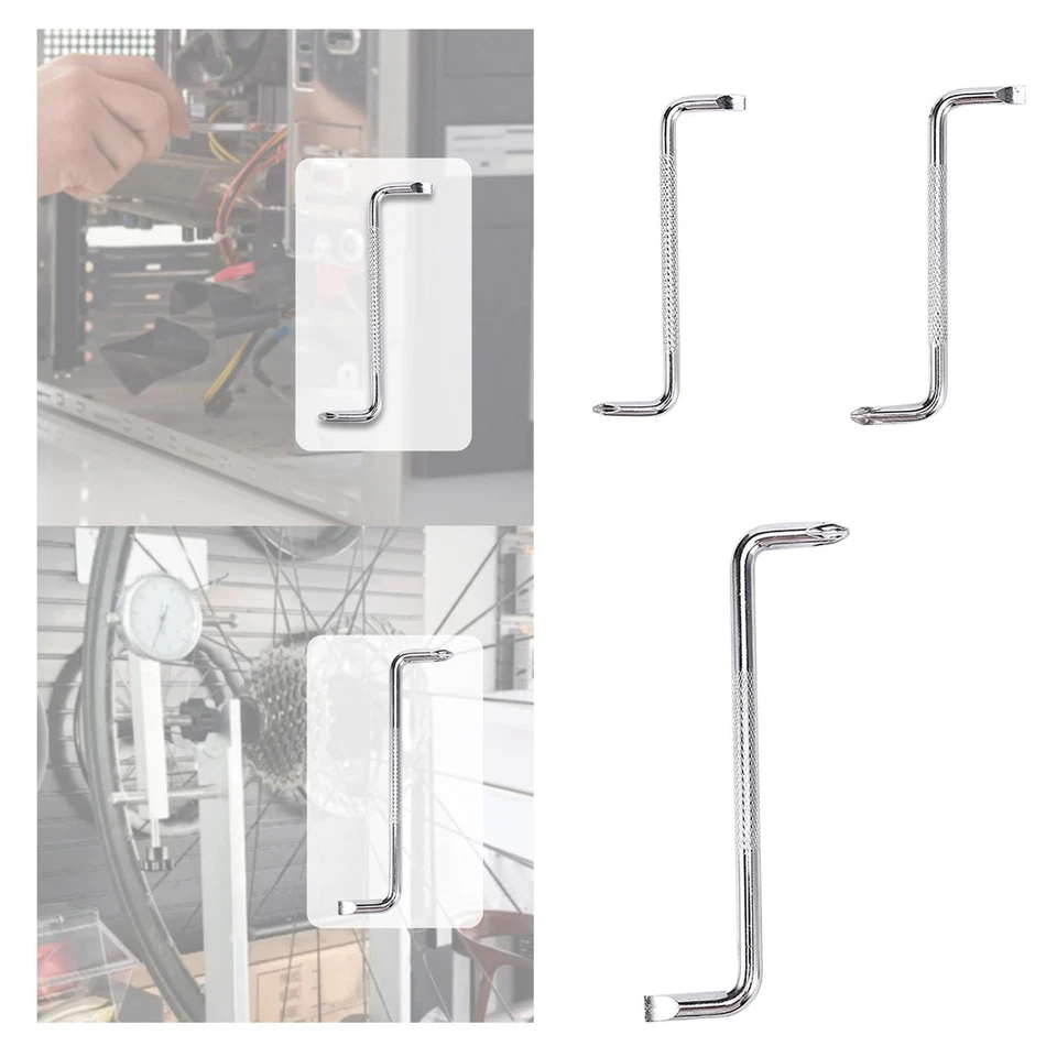 Offset Screwdriver Portable Professional Bent Double Ended for Home Use DIY - Image 1 of 2