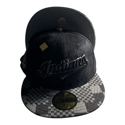 Chapéu ajustável New Era 59FIFTY Cleveland Indians Jacobs Field 1994 7 1/8 - Imagem 1 de 4