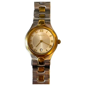 Reloj Mujer INVICTA 9870 Cuarzo Suizo Acero Inoxidable Eslabones Banda Vintage - Imagen 1 de 10
