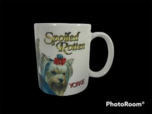 Spoiled Rotten Yorkie Hund Kaffeebecher Barbara Augello Yorkshire Terrier - Bild 1 von 4