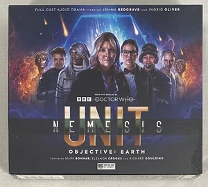 Doctor Who UNIT Nemesis vol. 3 Objective Earth NEW CD Boxset big finish audio - Picture 1 of 2