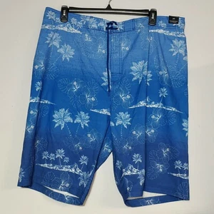 Costume da bagno uomo Roundtree & Yorke blu Tropical Island taglia 2XT - Foto 1 di 4