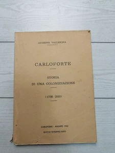 Giuseppe Vallebona "Carloforte. Storia di una colonizzazione" - Imagen 1 de 4
