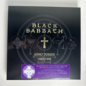 Black Sabbath ANNO DOMINI: 1989-1995 4-LP Box Set plus 40 Page Book Mint Sealed - Imagen 1 de 13