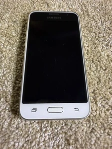 Samsung Galaxy Express 3 SM-J120A (White 8GB) AT&T - Untested As is for Parts - Picture 1 of 12