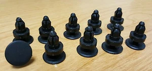 91508-SR3-000 X7 FABRICANTE DE EQUIPOS ORIGINALES HONDA CAPUCHA JUEGO DE 7 INTEGRA CÍVICA NEGRO - Imagen 1 de 3