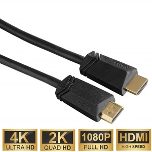 Hama 5m HDMI-Kabel 2.0b 4K Ultra HD HighSpeed für TV PC Gaming Monitor PS5 Xbox - Bild 1 von 2