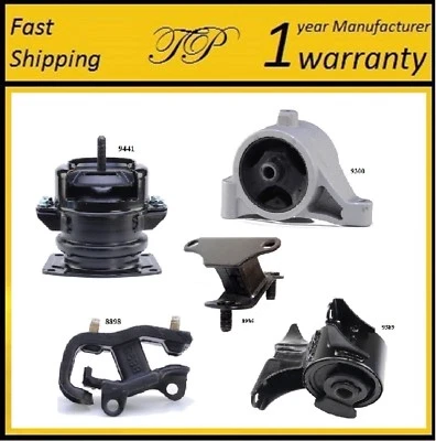 5 PIEZAS MOTOR DELANTERO Y MONTAJE TRANS PARA HONDA PILOTO 2003-2004 3,5 L 4x4 Foto 1 de 4