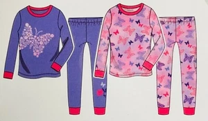 Kirkland Signature Kids' 4-PC Cotton PJ Set MULTI COLOR - Picture 1 of 9