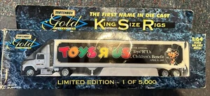 Matchbox Gold Collection King Size Rigs Toys R Us Semi Tractor Trailer 1 of 5000 - Picture 1 of 3
