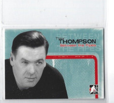 2005-06 In the Game Between the Pipes #21 Tiny Thompson