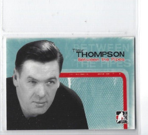 2005-06 In the Game Between the Pipes #21 Tiny Thompson