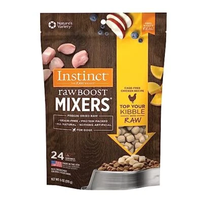 Instinct Raw Boost Mixers Freeze Dried Raw Dog  Assorted Flavor Names , Sizes  - Image 1 of 4