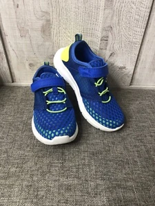 Childrens Girls Boys Blue Green Tennis Shoes Size 12 Sneakers Running Casual - Picture 1 of 7