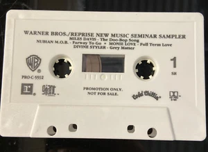 WARNER BROS./REPRISE NEW MUSIC SEMINAR SAMPLER CASSETTE OG 1992 LORD FINESSE EX - Picture 1 of 4
