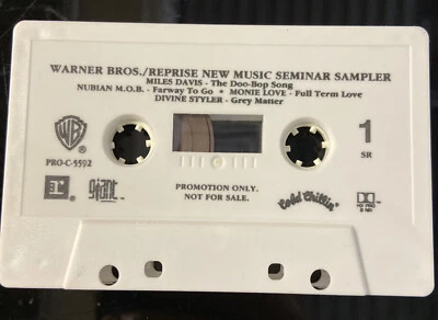 WARNER BROS./REPRISE NEW MUSIC SEMINAR SAMPLER CASSETTE OG 1992 LORD FINESSE EX - Image 1 of 4