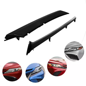 For Toyota Camry SE XSE 2018-2021 Headlight Trim Molding Filler Trim 1 Pair New - Picture 1 of 15