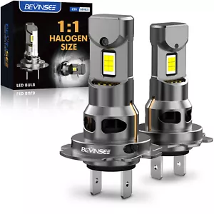 Bevinsee Z26 H7 LED Headlight Bulb 70W 12000LM Canbus Error Free High Low Beam - Foto 1 di 11