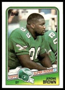 Topps Jerome Brown Rookie 1988 #247 - Imagen 1 de 2