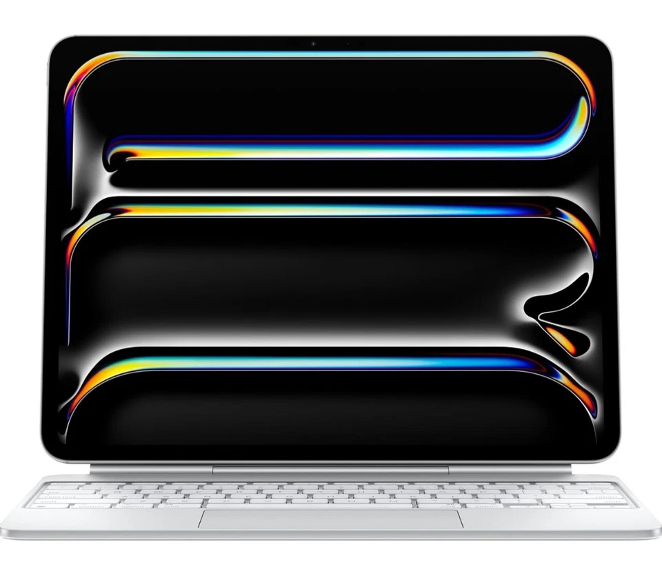 Apple Magic Keyboard for iPad Pro 13-inch M4 - English - White - MWR43LL/A