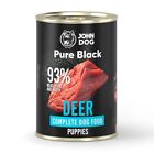 JOHN DOG PURE BLACK DEER NASSFUTTER FR WELPEN