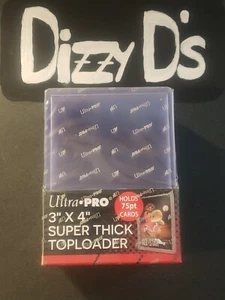 Ultra Pro 3X4 Toploaders 75pt Super Thick 1 Pack of 25 For Up To 75pt Cards - Picture 1 of 1