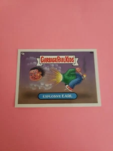 2012 Garbage Pail Kids BNS 1 EXPLOSIVE EARL 48b GPK Sticker - Bild 1 von 3